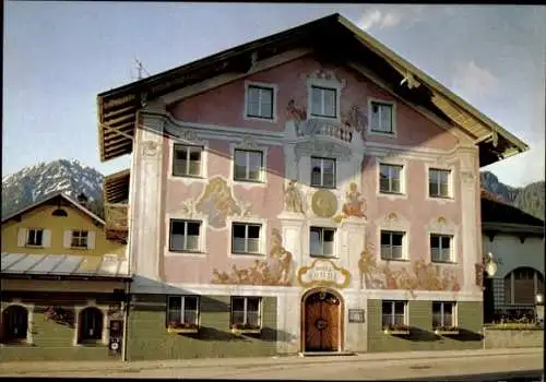 Ak Bad Oberdorf Bad Hindelang im Oberallgäu, Bad Hotel Sonne