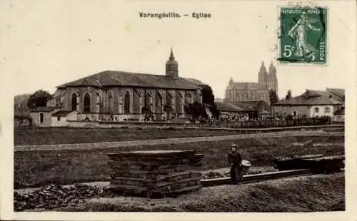 Ak Varangeville Meurthe et Moselle, Eglise