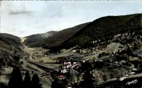 Ak Gérardmer Lothringen Vosges, Le Vahin et le col du Luchbach