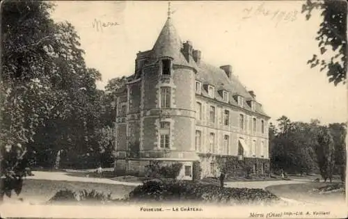 Ak Fosseuse Oise, Chateau