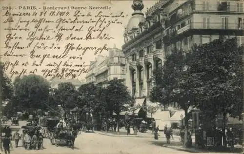 Ak Paris II, Boulevard Bonne-Nouvelle