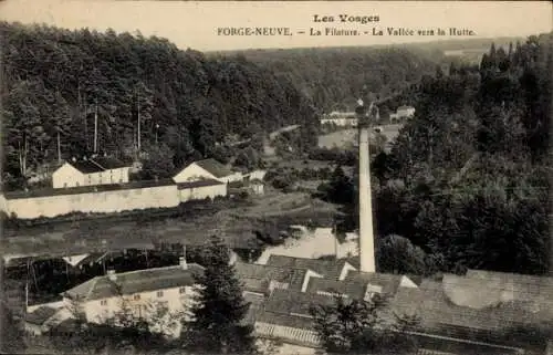 Ak La Forge Neuve Vosges, La Vallee vers la Hutte