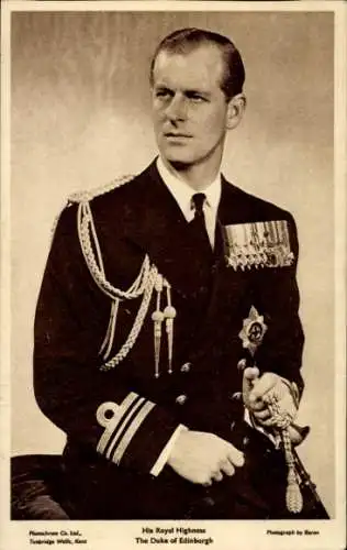 Ak Prinz Philip, Prinzgemahl der Königin Elisabeth II.