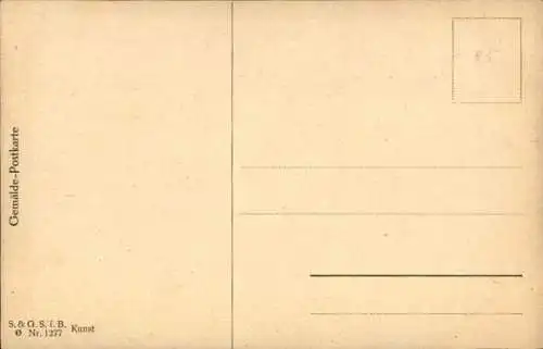 Künstler Ak Süße Fracht, Frau steigt in ein Ruderboot ein