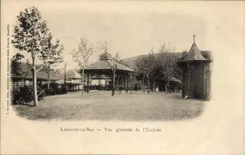 Ak Lamalou les Bains Hérault, vue generale de l'Usclade