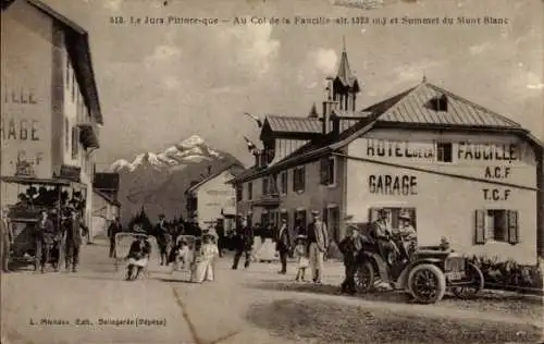 Ak Gex Ain, Col de la Faucille, Sommet du Mont Blanc