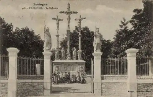 Ak Tréguier Côtes d’Armor, Le Calvaire