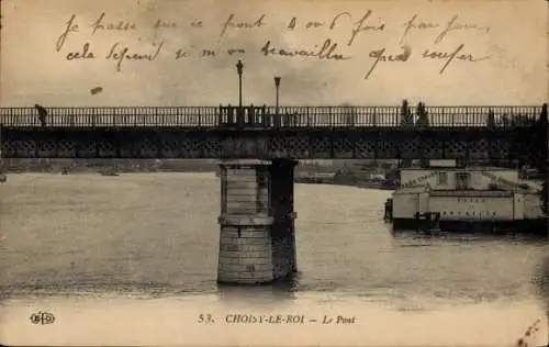 Ak Choisy le Roi Val de Marne, Brücke