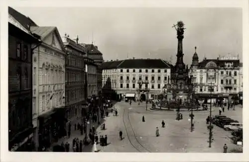 Ak Olomouc Olmütz Stadt, Masarykplatz