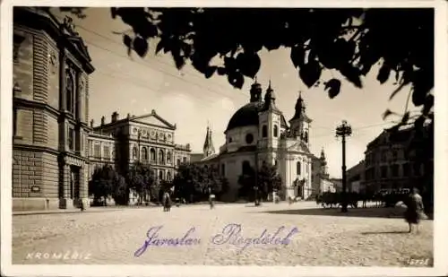 Ak Kroměříž Kremsier Region Zlin, Fürstenbergplatz