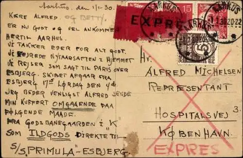 Ak Århus Aarhus Dänemark, Ny Missionshotel