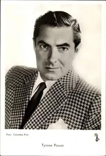 Ak Schauspieler Tyrone Power, Portrait