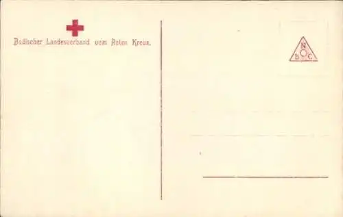 Ak Luise Großherzogin von Baden, Viktoria von Baden, 1915, Badischer Landesverband vom Roten Kreuz