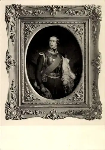 Passepartout Ak Adalbert Prinz von Bayern