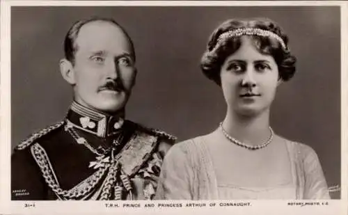 Ak Prinz und Prinzessin Arthur von Connaught