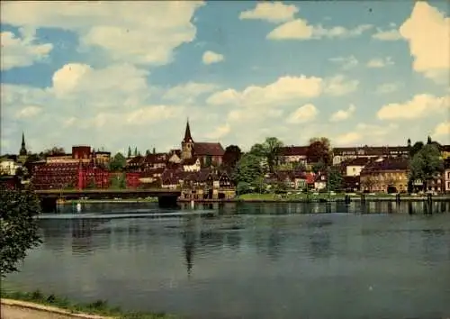 Ak Kettwig Essen im Ruhrgebiet, Kettwiger Stausee