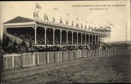 Ak Grande Semaine d’Aviation de la Champagne, Les Tribunes