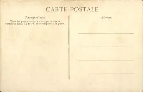 Ak Eastern Aviation Circuit 1910, Leutnants Cammermann und Vuillerme, Landung