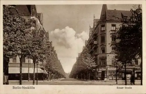 Ak Berlin Neukölln, Emser Straße