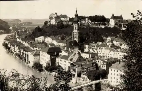 Foto Ak Burghausen, Gesamtansicht