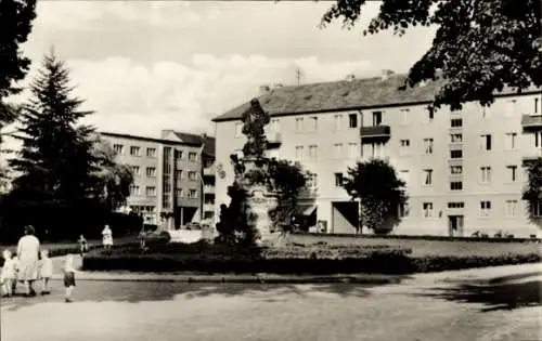 Ak Rathenow im Havelland, Schleusenplatz