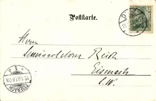 Ak Diez an der Lahn, Gesamtansicht