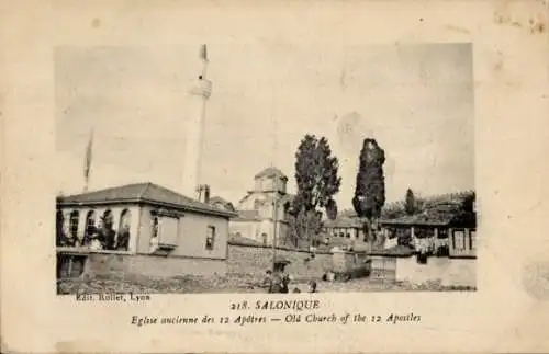 Ak Saloniki Thessaloniki Griechenland, Kirche der 12 Apostel