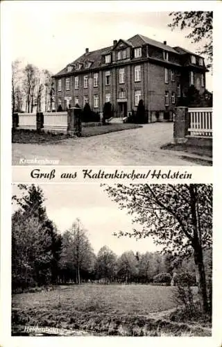 Ak Kaltenkirchen in Holstein, Krankenhaus, Heldenhain