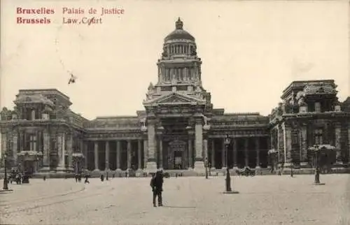 Ak Brüssel Brüssel, Palais de Justice