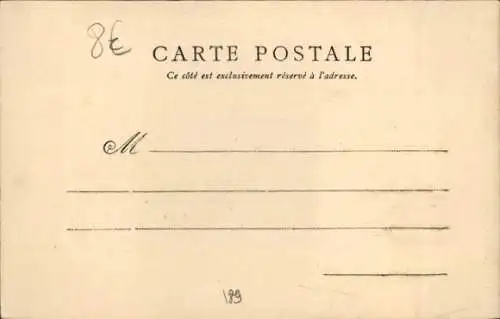 Ak Mamers Sarthe, Rue du Fort