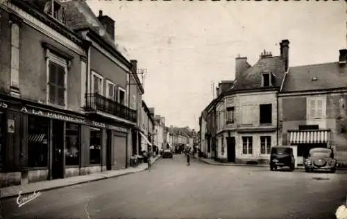 Ak Malicorne sur Sarthe, Rue Gambetta