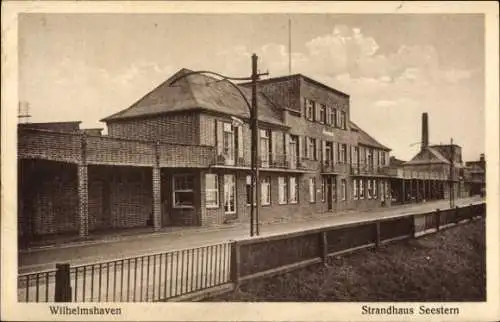 Ak Wilhelmshaven an der Nordsee, Strandhaus Seestern