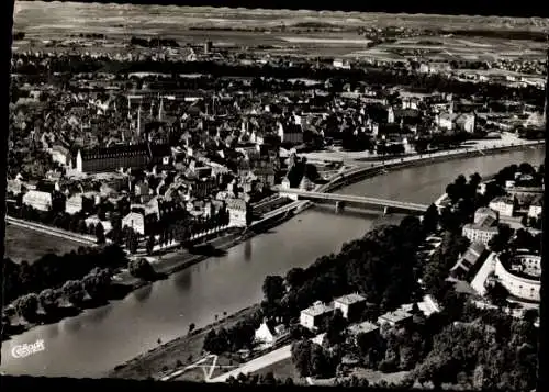 Ak Ingolstadt an der Donau Oberbayern, Totalansicht