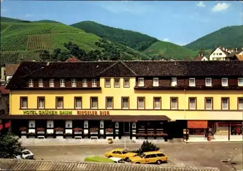 Ak Bühlertal im Schwarzwald, Hotel-Restaurant Grüner Baum