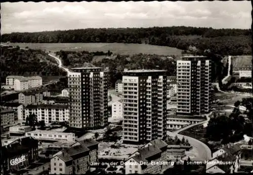 Ak Ulm an der Donau, Eselsberg, Hochhäuser