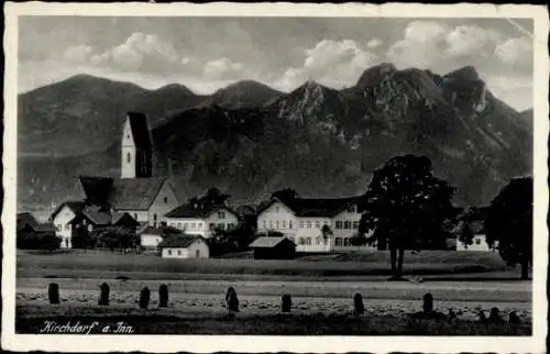 Ak Kirchdorf am Inn Niederbayern, Gesamtansicht