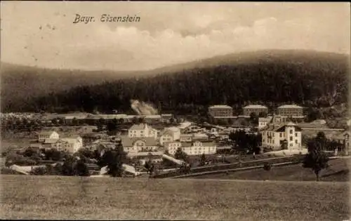 Ak Bayerisch Eisenstein im Bayrischen Wald Niederbayern, Panorama