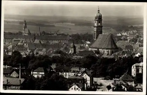 Ak Amberg in der Oberpfalz Bayern, Panorama, Kirche