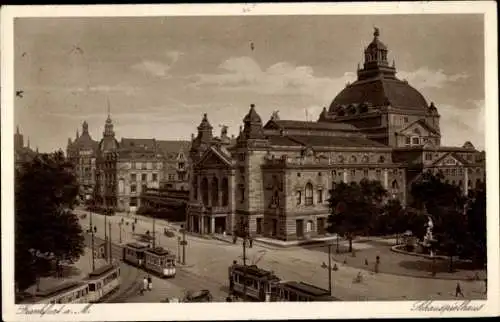 Ak Frankfurt am Main, Schauspielhaus