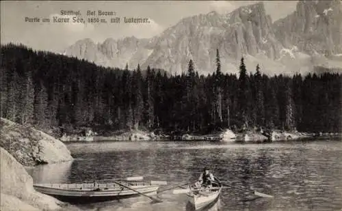 Ak Bozen Bolzano Südtirol, Karer See, Latemar