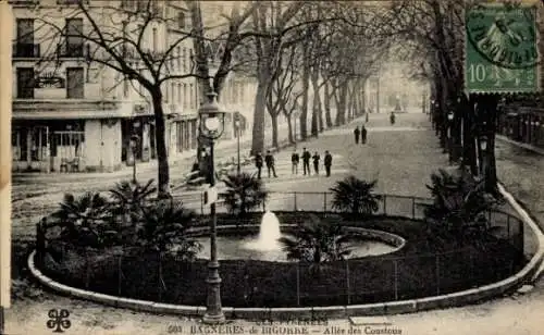 Ak Bagnères de Bigorre Hautes Pyrénées, Allee des Coustous