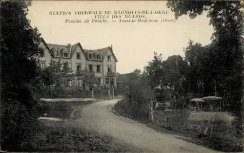 Ak Tessé la Madeleine Bagnoles de l'Orne, Villa des Buards, Pension de Famille