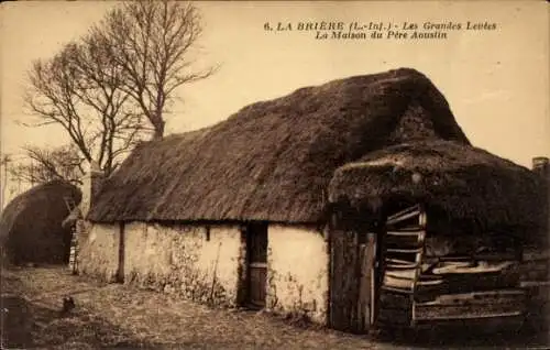 Ak La Briere Saint Nazaire Loire Atlantique, Les Grandes Levees, La Maison du Pere Aoustin