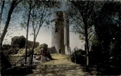 Ak Montlhéry Essonne, Ruines du Chateau