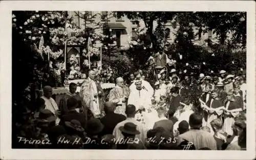 Ak Primiz Hw. H. Dr, Idier, 14. Juli 1935