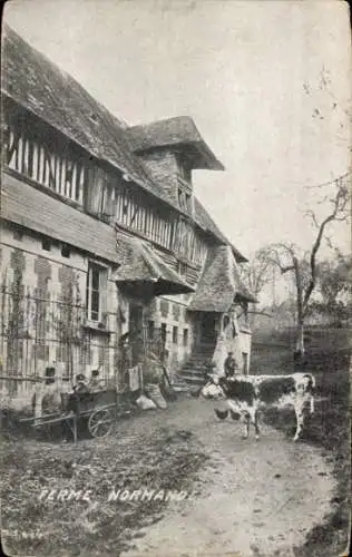 Ak Lisieux Calvados, Ferme Normande