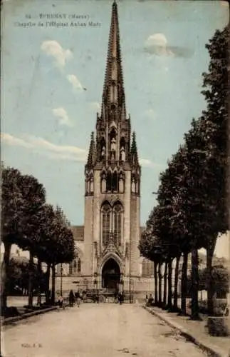 Ak Epernay Marne, Chapelle de l'Hopital Auban Moet