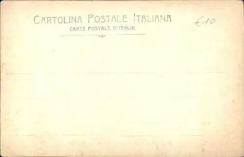 Ak Napoli Neapel Campania, Il giuoco del cappelletto. Das Spiel Little Hat um 1900