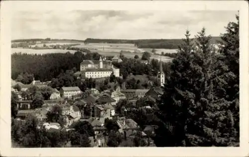 Ak Ledeč nad Sázavou Ledetsch Furwitz Region Hochland, Teilansicht