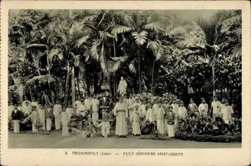 Ak Trinchinopoly Tiruchirappalli Indien, Petit Seminaire Saint Jospeh